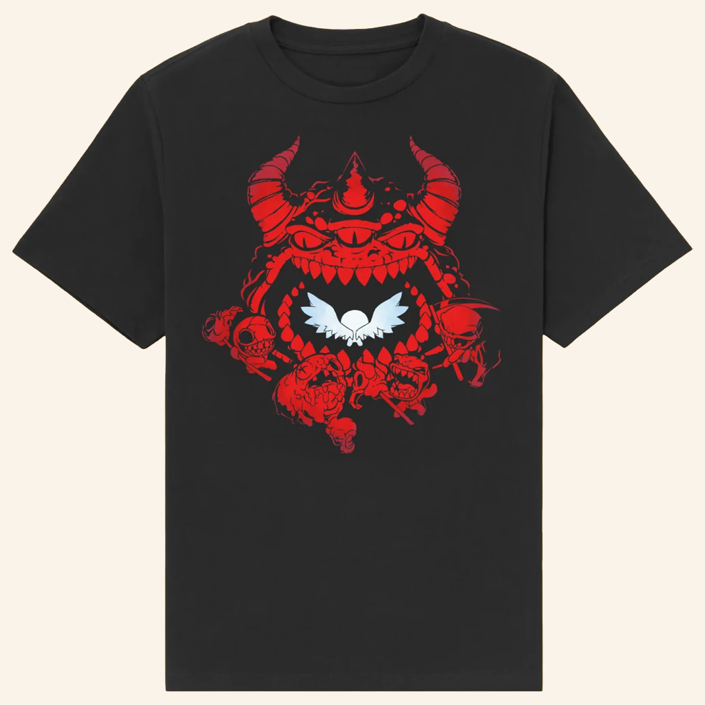 Binding Of Isaac Merch The Beast T-Shirt Birthday Gifts Ideas For Him