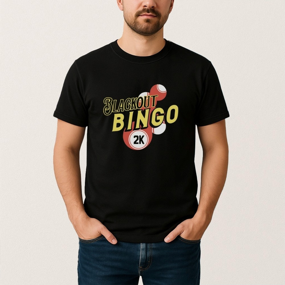Bingo Blackout 2k T-Shirt NBA 2K Basketball Themed Clothing Gifts For NBA Players
