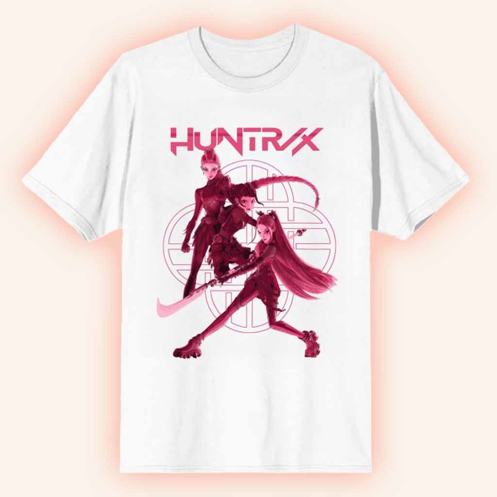 Bioworld Merch Kpop Demon Hunters Huntrix T-Shirt Christmas Gifts For Guys Bioworld Merch Kpop Demon Hunters Huntrix T-Shirt Christmas Gifts For Guys
