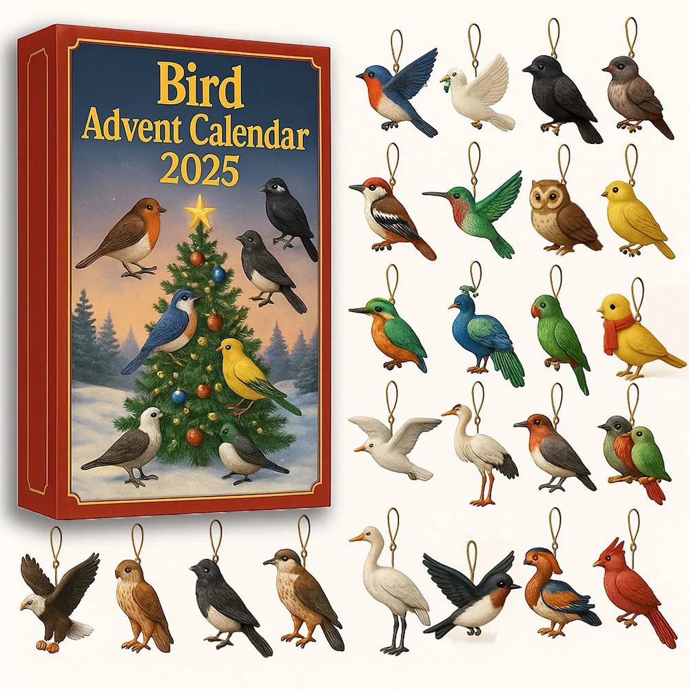 Bird Advent Calendar 2025 Christmas Countdown Best Gifts For Bird Lovers