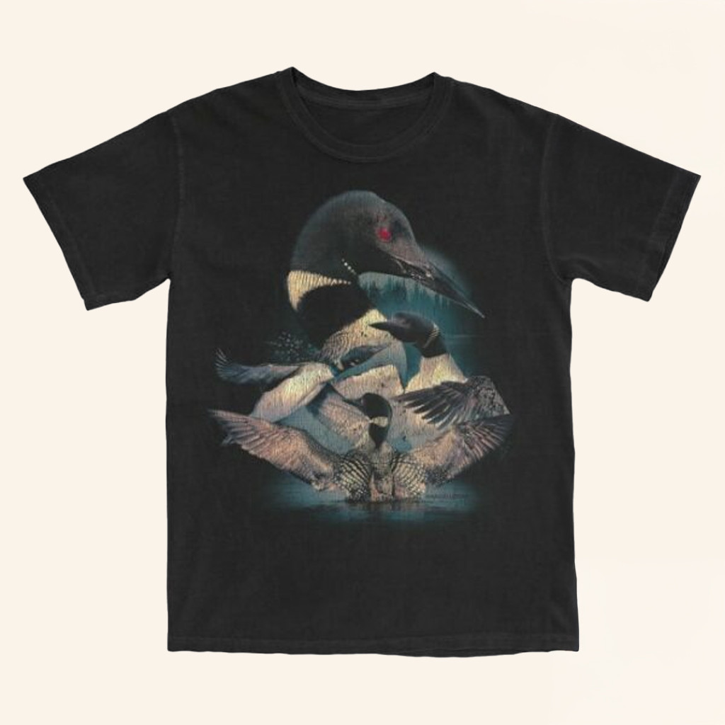 Bird Collective Merch Common Loon Lake T-Shirt Dad Christmas Gifts Bird Collective Merch Common Loon Lake T-Shirt Dad Christmas Gifts