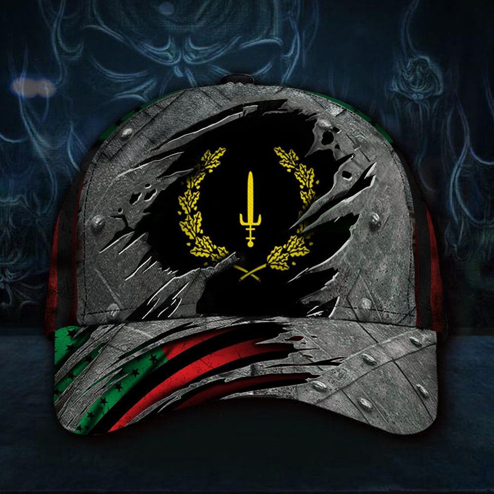 Black American Heritage Flag Hat And African American Flag Cap Honor Black History Merchandise
