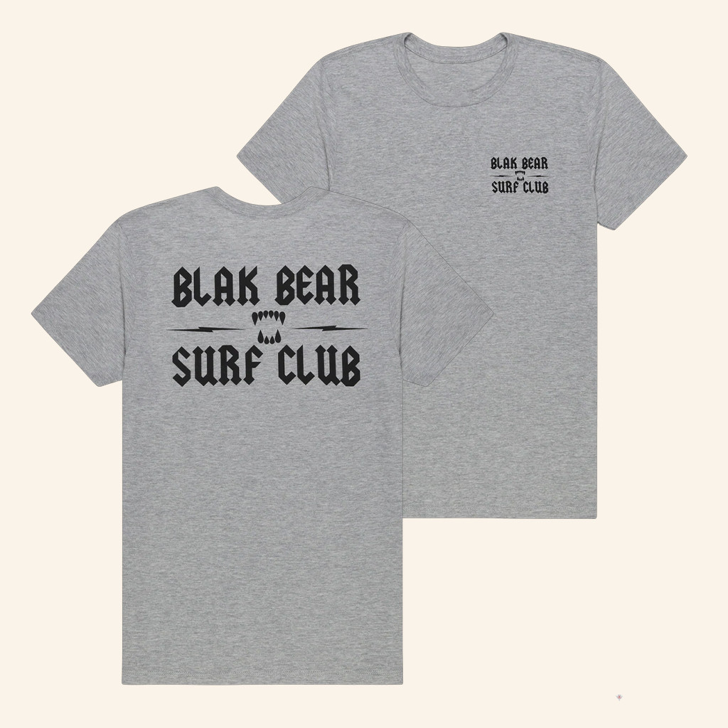 Black Bear Surf Club Merch The Club T-Shirt Gifts For Surfer Guys