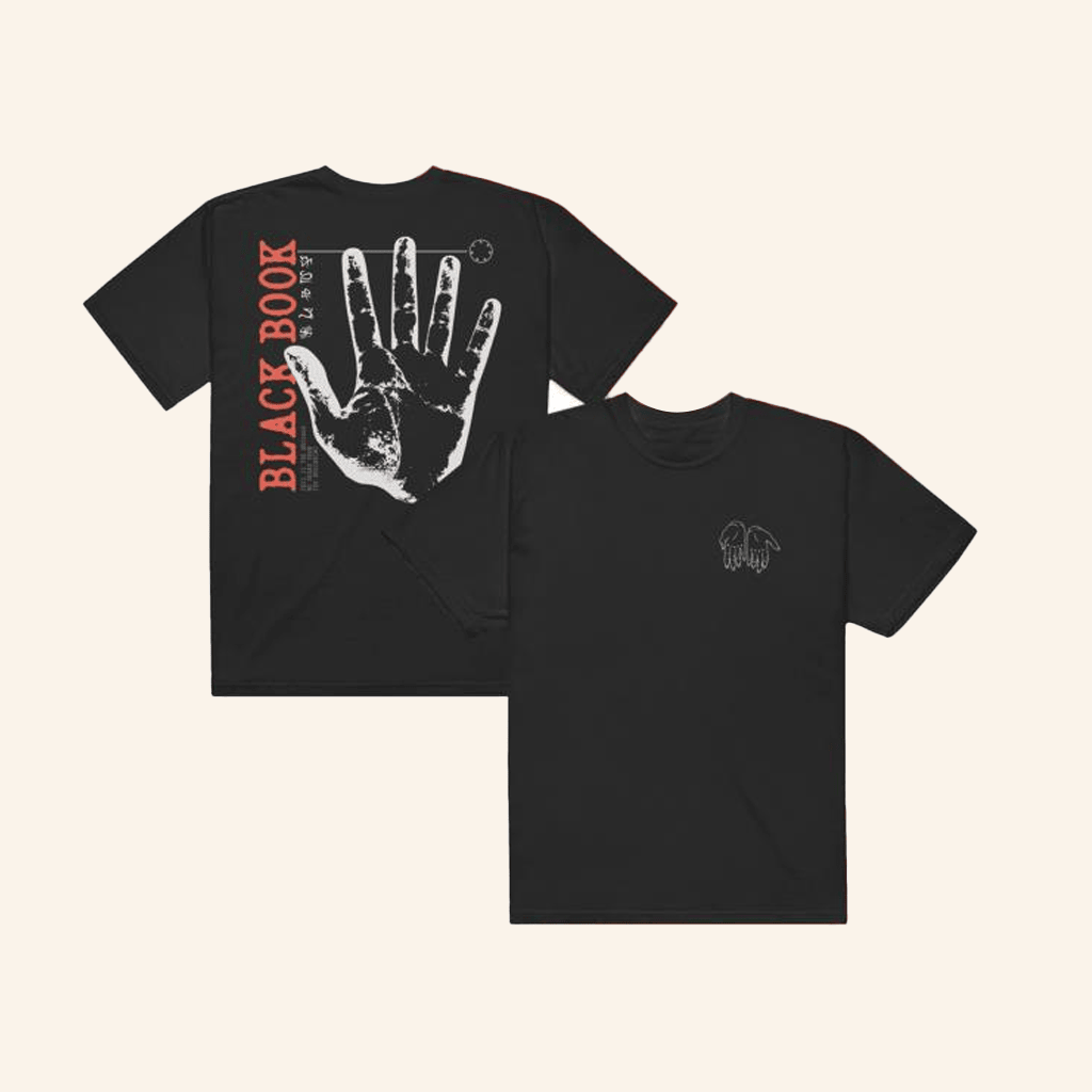 Black Book Records Merch Traditional Fit Handprint T-Shirt Dad Gifts Black Book Records Merch Traditional Fit Handprint T-Shirt Dad Gifts