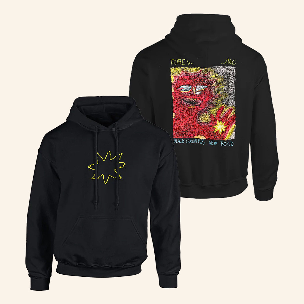 Black Country New Road Merch Forever Howlong Black Hoodie Gifts For Brother