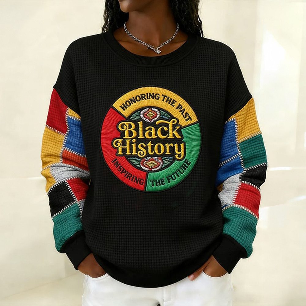 Black History Honoring The Past Sweatshirt USA Melanin Pride Merch Black History Gift