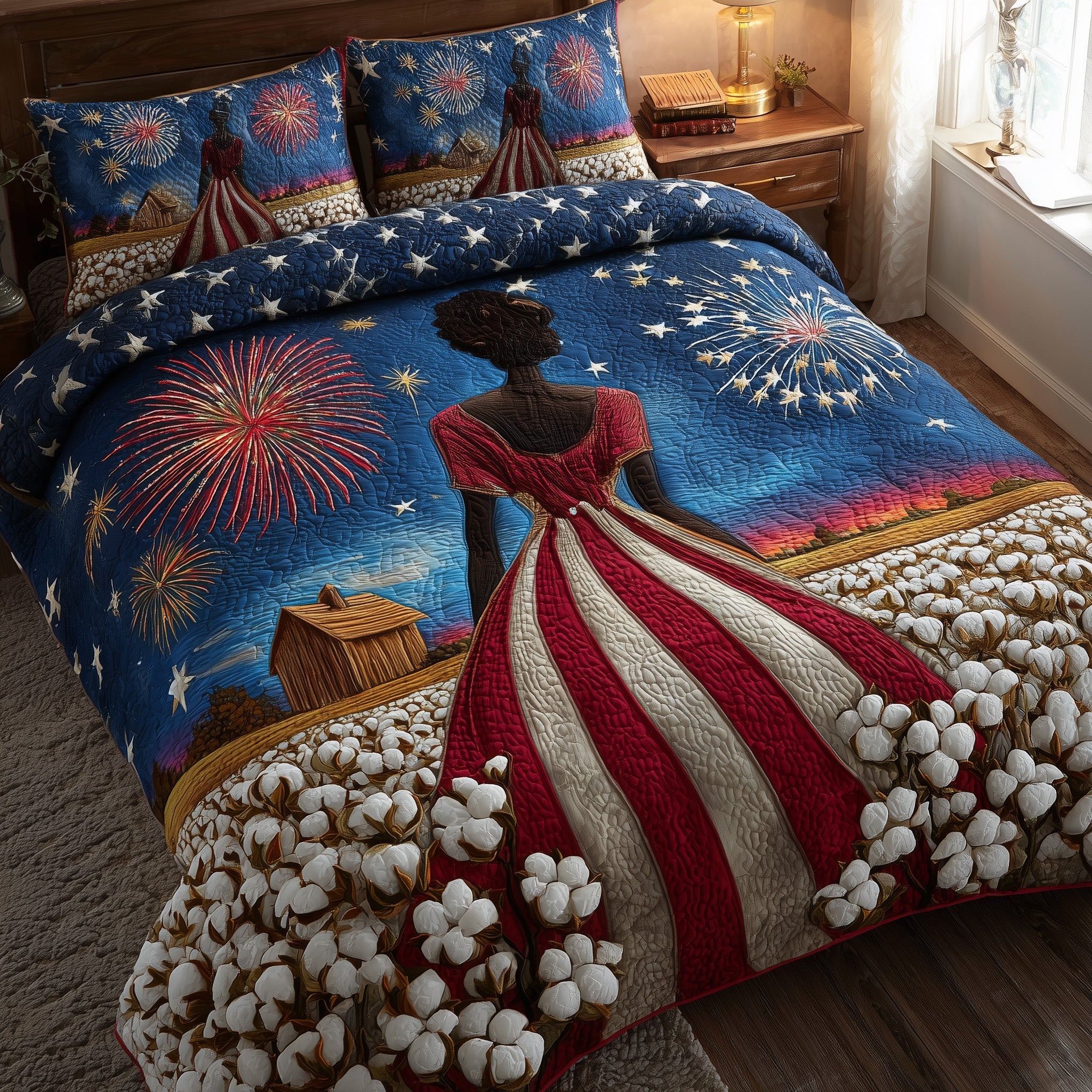 Black History Quilted Bedding Set Refresh Your Room