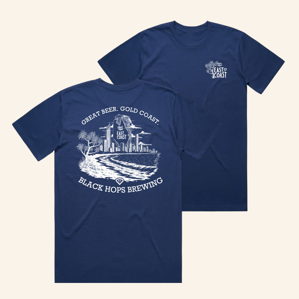 Black Hops Merch East Coast Gold Coast T-Shirt Great Gifts For Dad