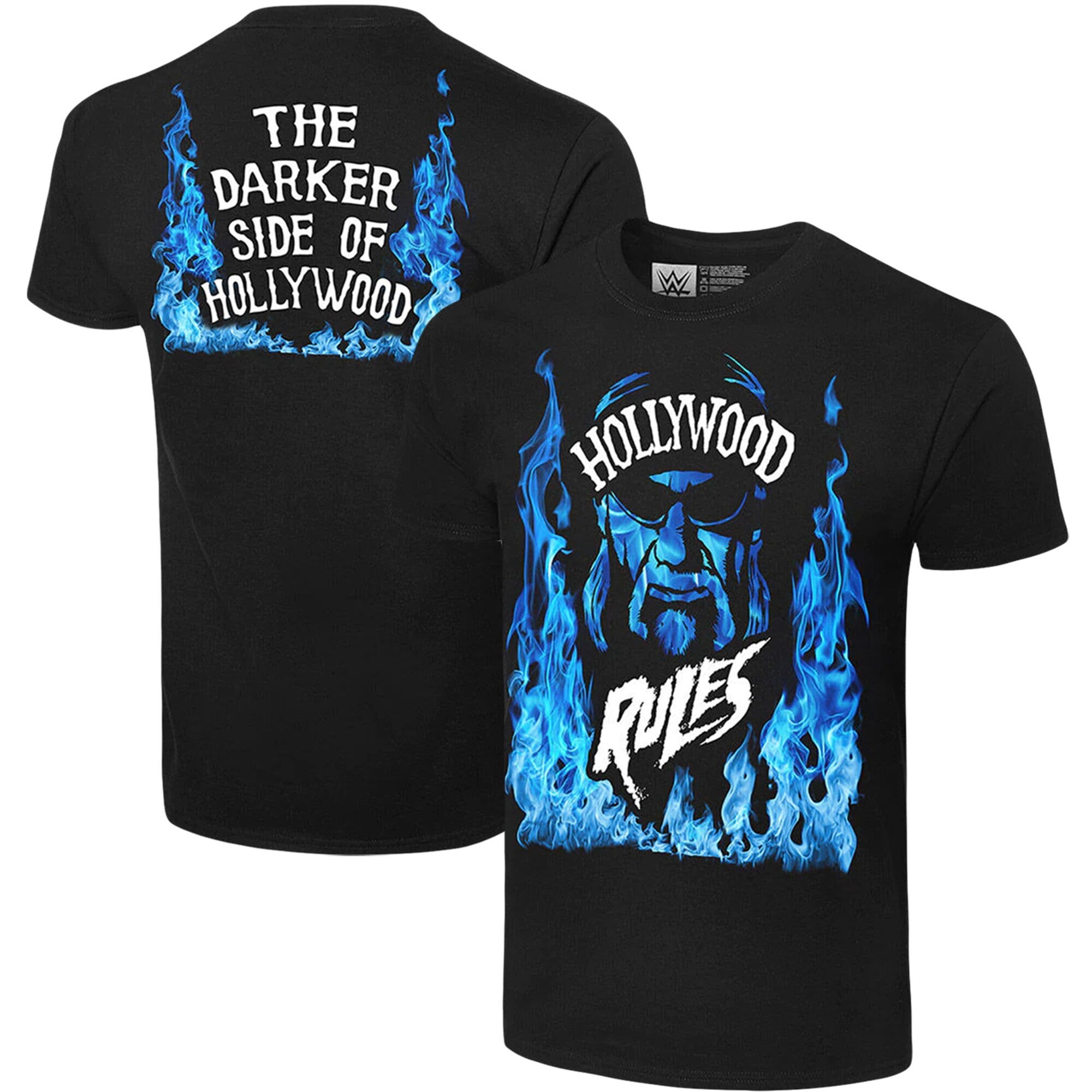 Black Hulk Hogan Hollywood Rules Tshirt Hulk Hogan Merch