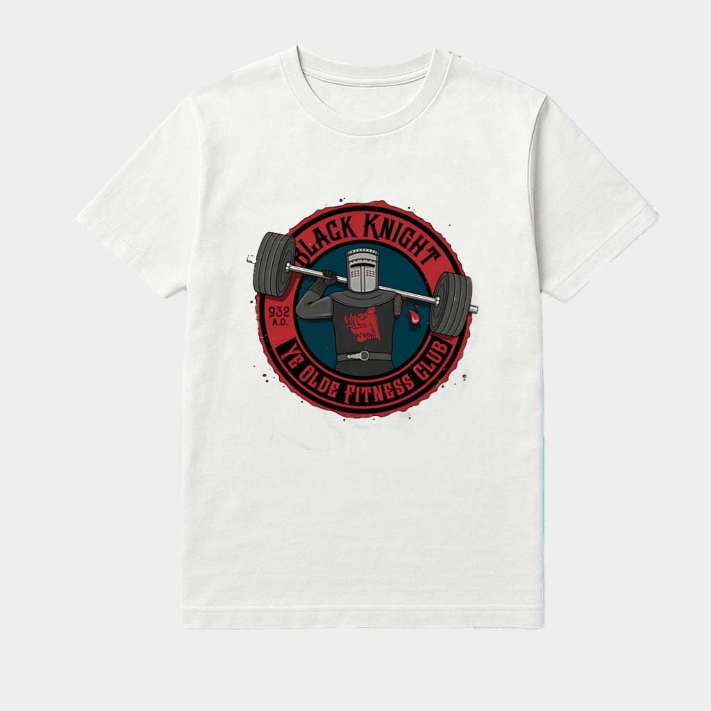Black Knight Ye Olde Fitness Club 932 AD T-Shirt Gifts For Fitness Lovers