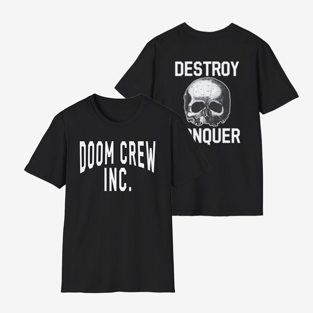 Black Label Society Doom Crew T-Shirt Black Label Society Shirt Gift For Gilfriend