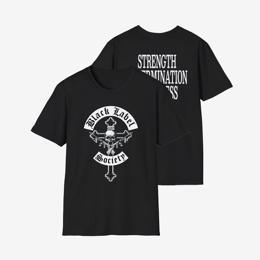 Black Label Society Mafia SDMF T-Shirt Black Label Society Clothes Zakk Wylde Fan Gifts