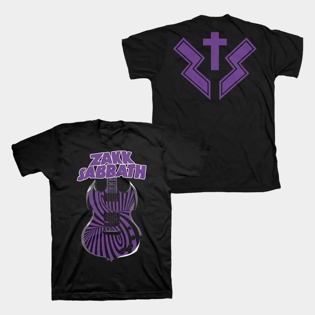 Black Label Society Merch Barbarian Guitar T-Shirt BLS Shirt Gifts For Son In Law