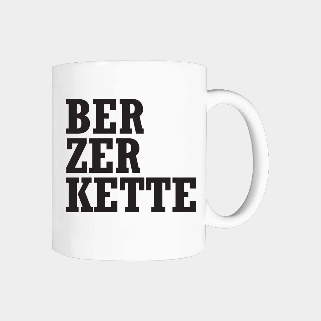 Black Label Society Merch Berzerkette White Mug BLS Mug Gifts For Band Fans