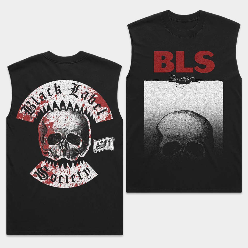 Black Label Society Merch BLS Jaws Tank Top Gift Ideas For Band Fans