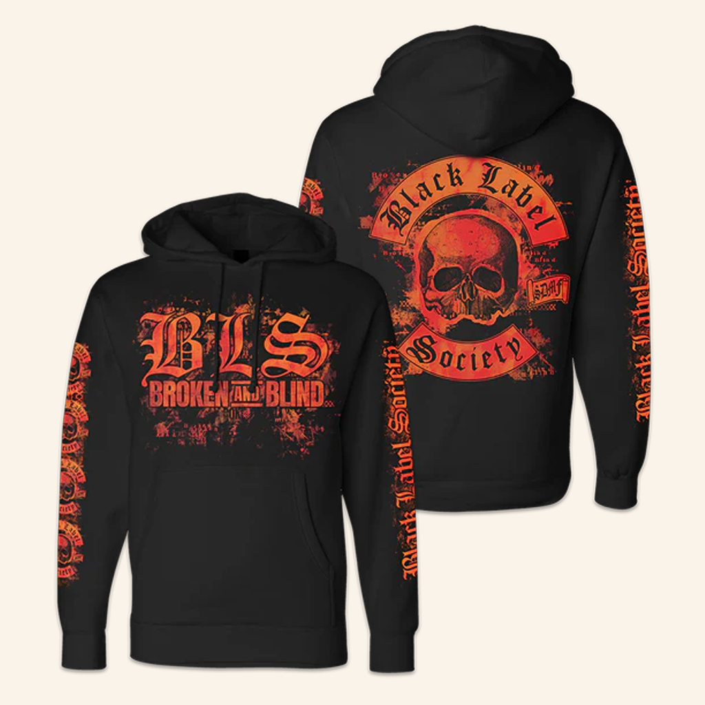 Black Label Society Merch Broken And Blind Hoodie Christmas Gift Ideas For Him