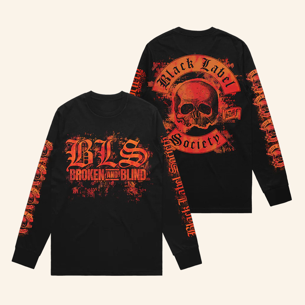 Black Label Society Merch Broken And Blind Long Sleeve T-Shirt Christmas Gifts For Brother Black Label Society Merch Broken And Blind Long Sleeve T-Shirt Christmas Gifts For Brother