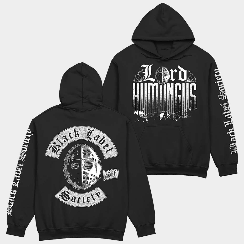 Black Label Society Merch Lord Humungus Mask Hoodie BLS Hoodie Best Gifts For Son