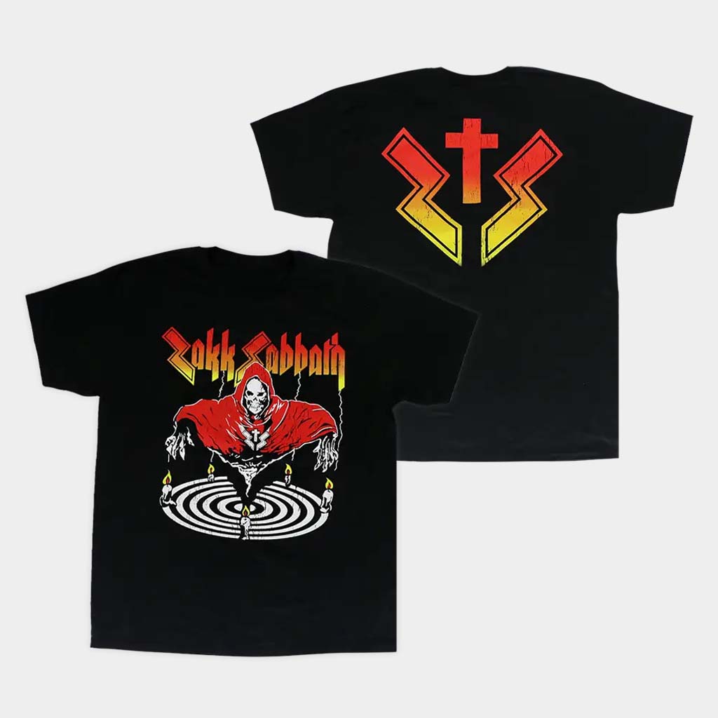 Black Label Society Merch Zakk Sabbath Reaper T-Shirt Gifts For Fans
