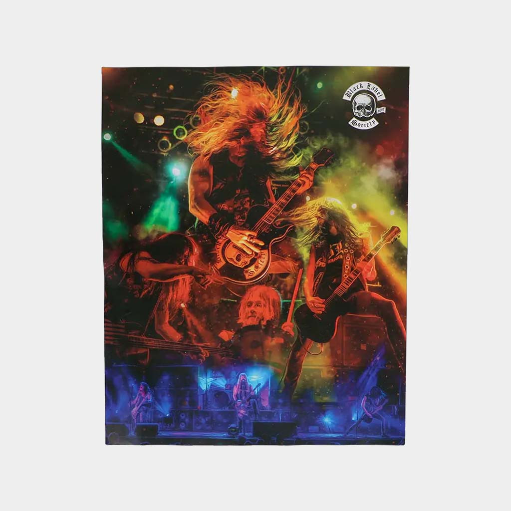 Black Label Society Merch Zakk Wylde Color Poster Bedroom Wall Art Gifts For Fans Black Label Society Merch Zakk Wylde Color Poster Bedroom Wall Art Gifts For Fans