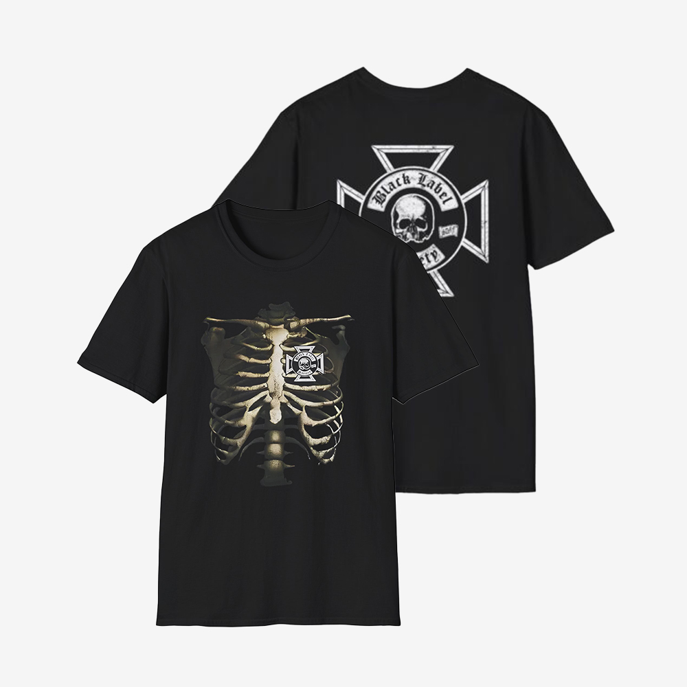 Black Label Society Rib Cage T-Shirt Zakk Wylde Clothes Gifts For Zakk Wylde Lovers