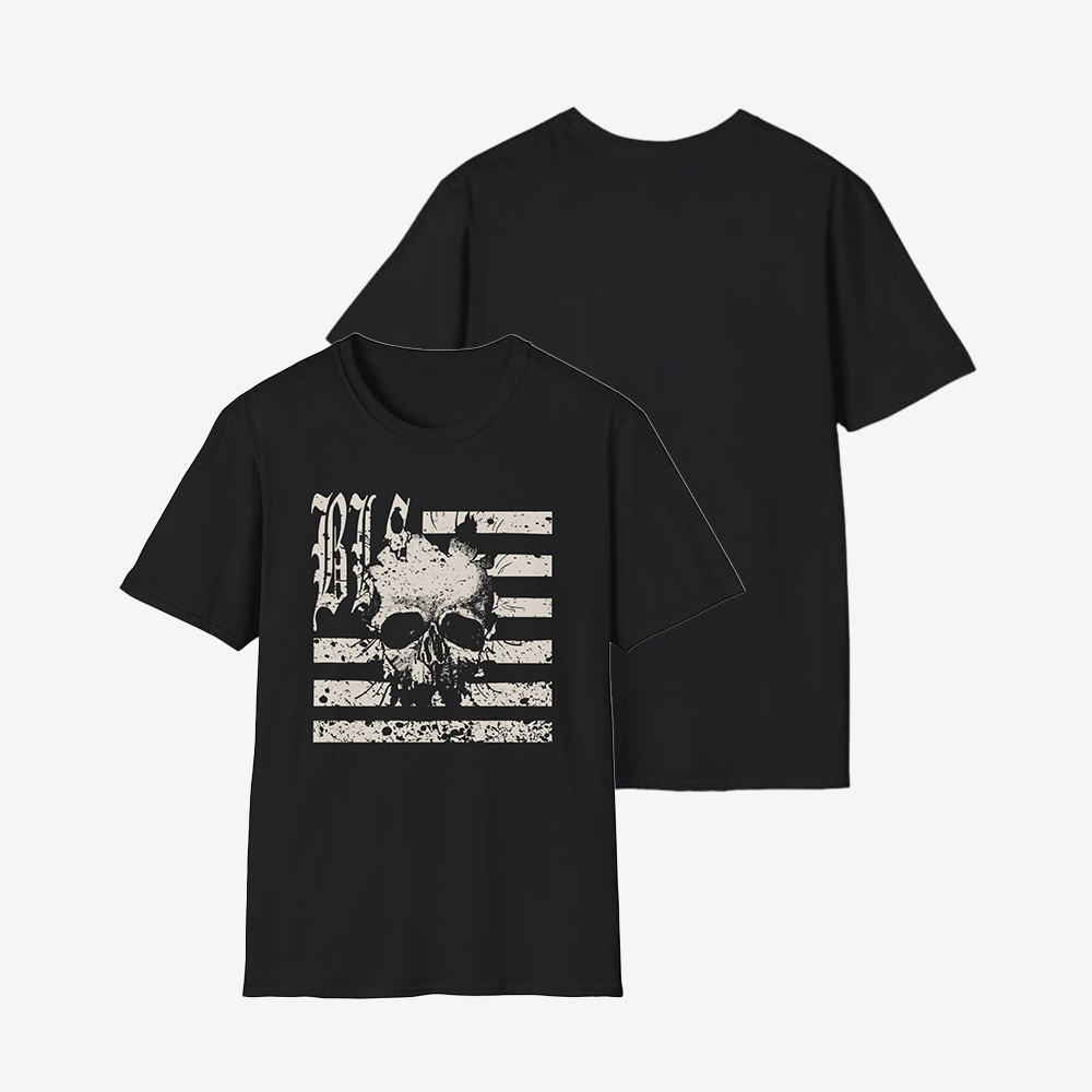 Black Label Society Skully Flag T-Shirt Trendy Clothes Gift For Zakk Wylde Lovers