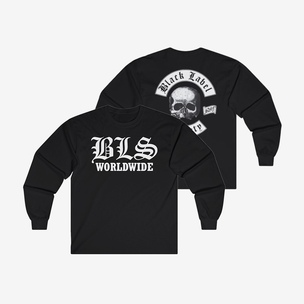 Black Label Society Worldwide Long Sleeve Shirt Zakk Wylde Apparel Unique Gifts For Fans