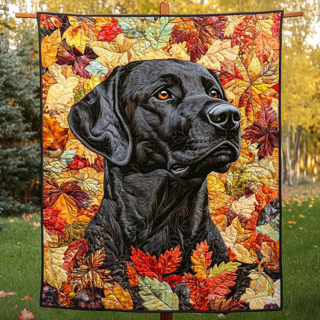 Black Labrador Retriever Quilt Blanket Throws And Blankets Mother's Day Presents For Mom