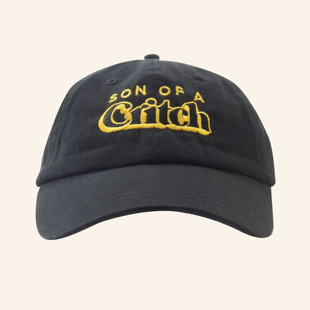 Black Maple Trading Merch Son Of A Critch Logo Embroidered Hat Gifts For Husband Black Maple Trading Merch Son Of A Critch Logo Embroidered Hat Gifts For Husband