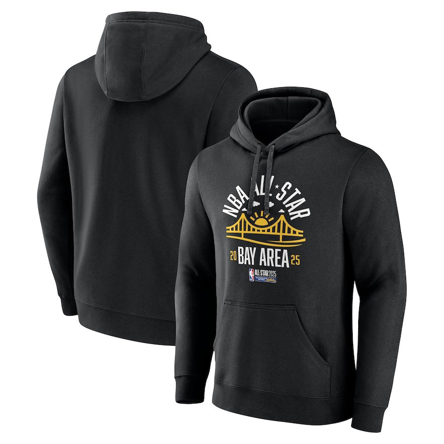 Black NBA All-Star 2025 Game Bay Bridge Hoodie Basketball Fan Gift Ideas
