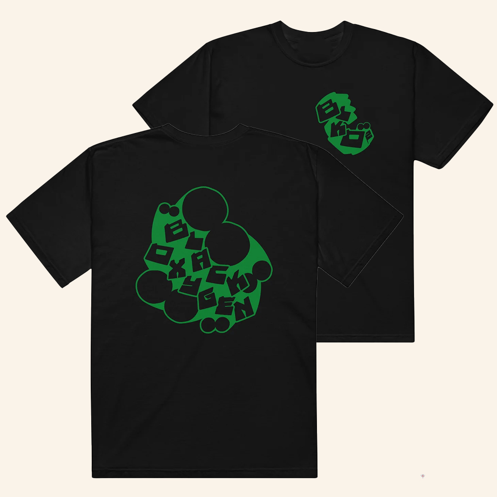 Black Oxygen Merch Bloxy Green Shirt Best Gifts For Rock Music Lovers
