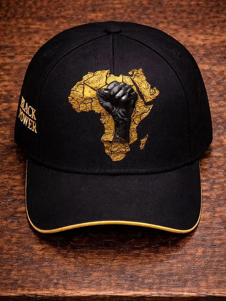 Black Power Baseball Cap Juneteeth Black History Pride Hat Gift For Father