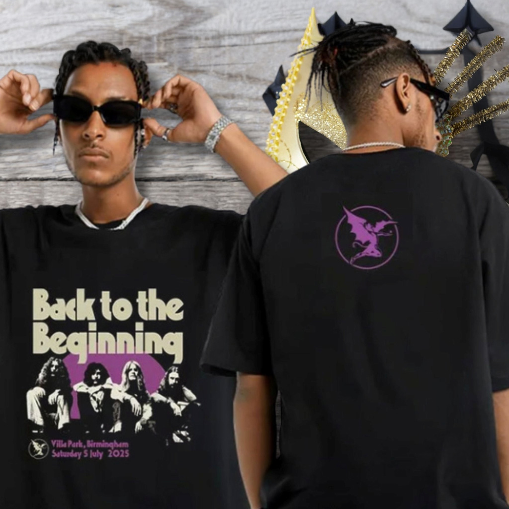 Black Sabbath Back To The Beginning T-Shirt Black Sabbath Merch Gifts For Band Fans