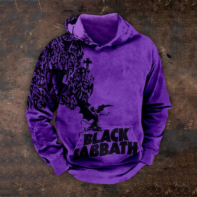 Black Sabbath Merch Hoodie Rock Band Inspired Black Sabbath Hoodie Gifts For Fans