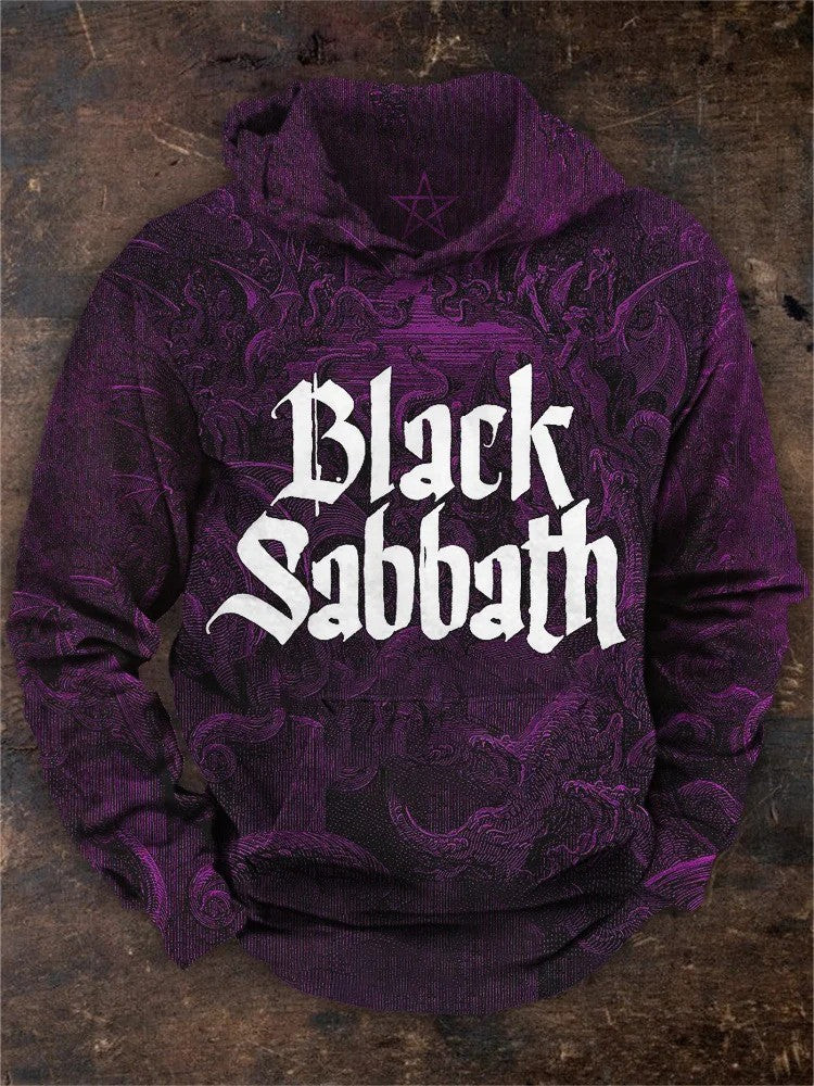 Black Sabbath Merch Hoodie Vintage Black Sabbath Hooded Sweatshirt Rock Band Gifts For Fan Black Sabbath Merch Hoodie Vintage Black Sabbath Hooded Sweatshirt Rock Band Gifts For Fan