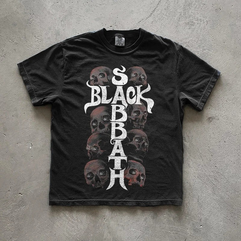 Black Sabbath Merch Shirt Skull Black Sabbath T-Shirt Rock Band Gifts For Fan Black Sabbath Merch Shirt Skull Black Sabbath T-Shirt Rock Band Gifts For Fan