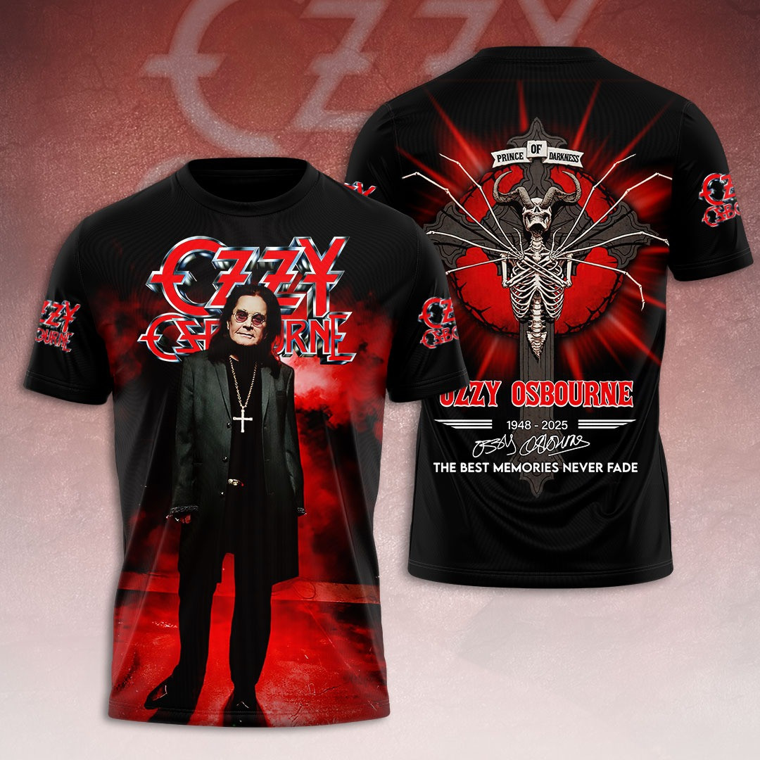 Black Sabbath x RIP Legend Ozzy Osbourne Music Lover Gifts For Him