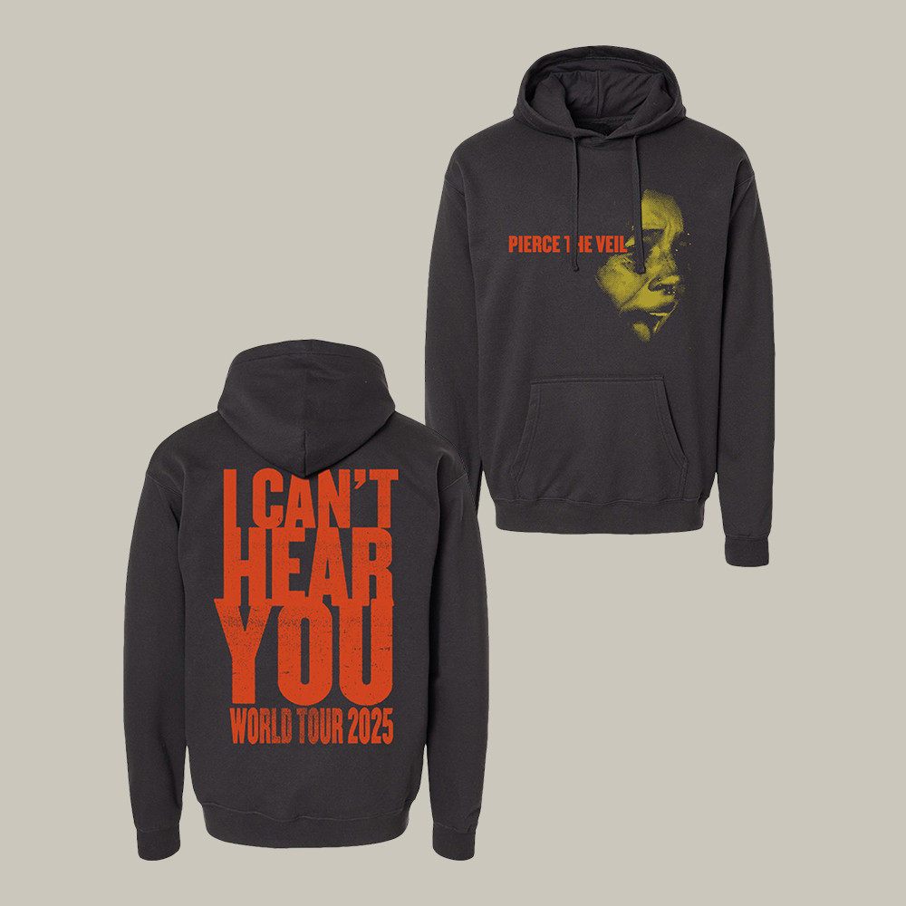 Black Screamer Pierce The Veil Hoodie Rock Music Apparel Present Idea For Dad