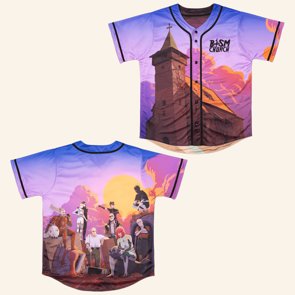 Black Tiger Sex Machine Merch BTSM OMEN Baseball Jersey Birthday Gift For Girlfriend