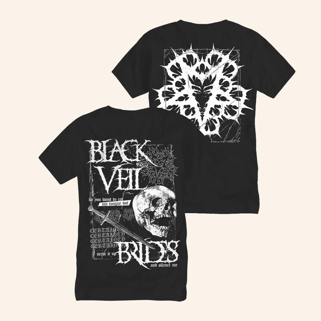 Black Veil Brides Merch Certainty T-Shirt Gifts For Rock Band Fans