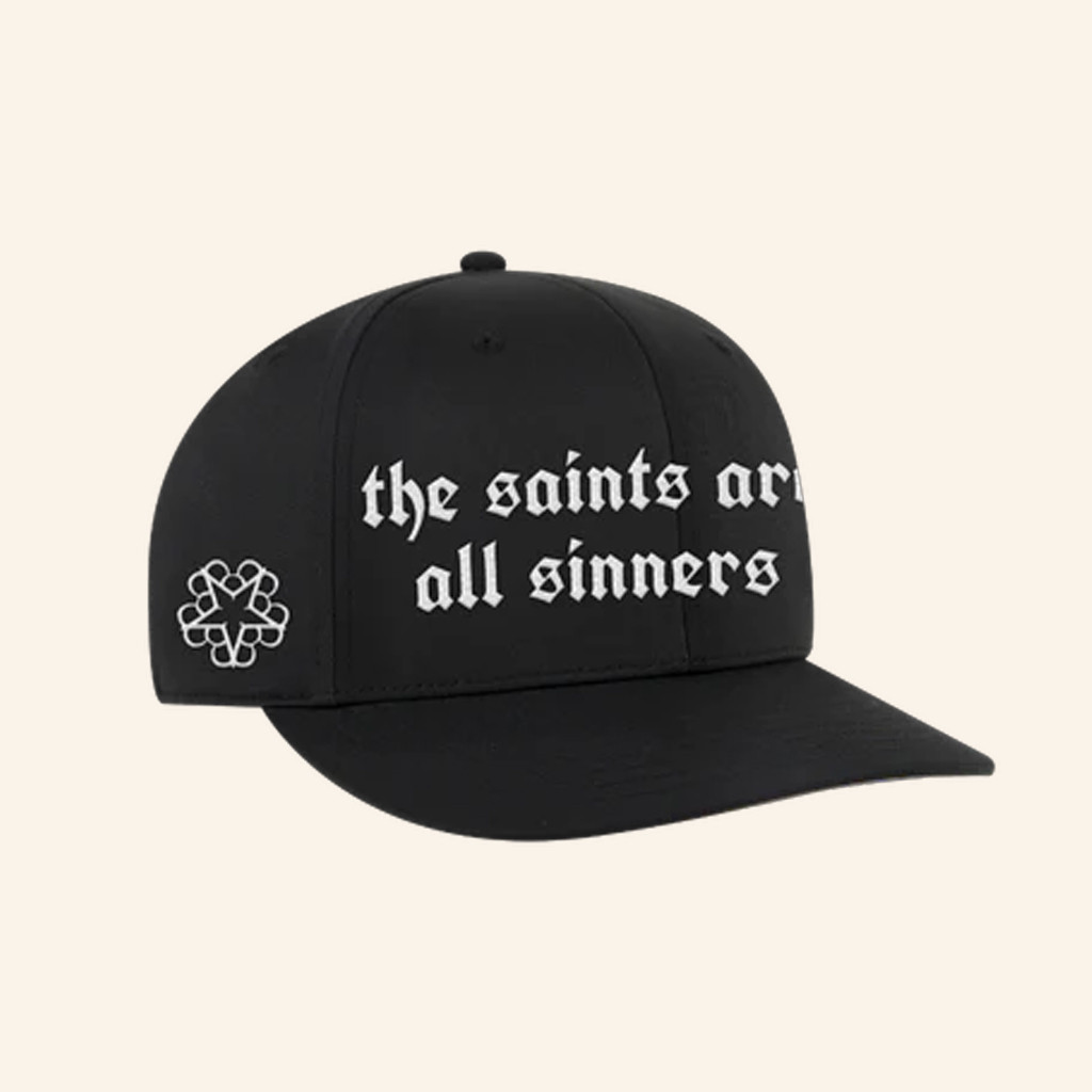Black Veil Brides Merch The Saints Are All Sinners Embroidered Hat Christmas Gifts For Him Black Veil Brides Merch The Saints Are All Sinners Embroidered Hat Christmas Gifts For Him