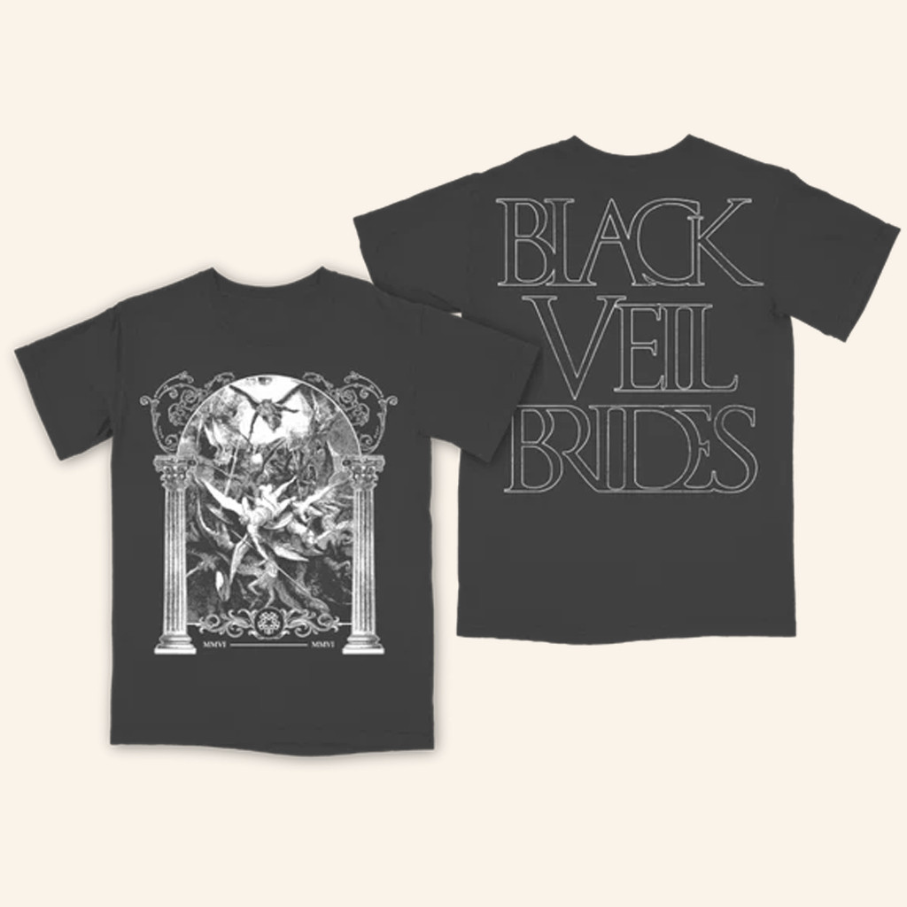 Black Veil Brides Merch War In Heaven T-Shirt Music Gift Ideas For Guys Black Veil Brides Merch War In Heaven T-Shirt Music Gift Ideas For Guys