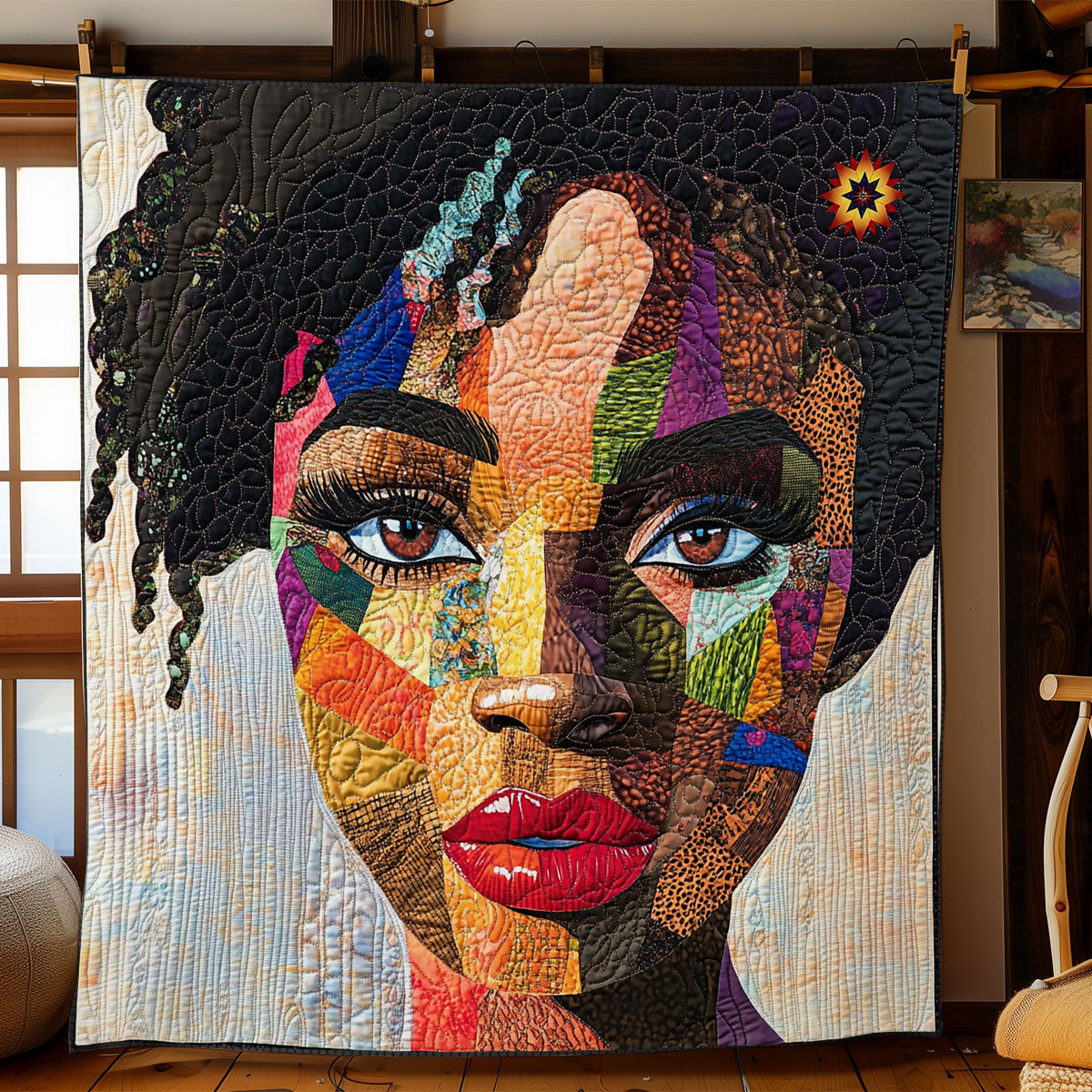 Black Woman Quilt Blanket Mothers Day Blanket Gifts For Mother In Law