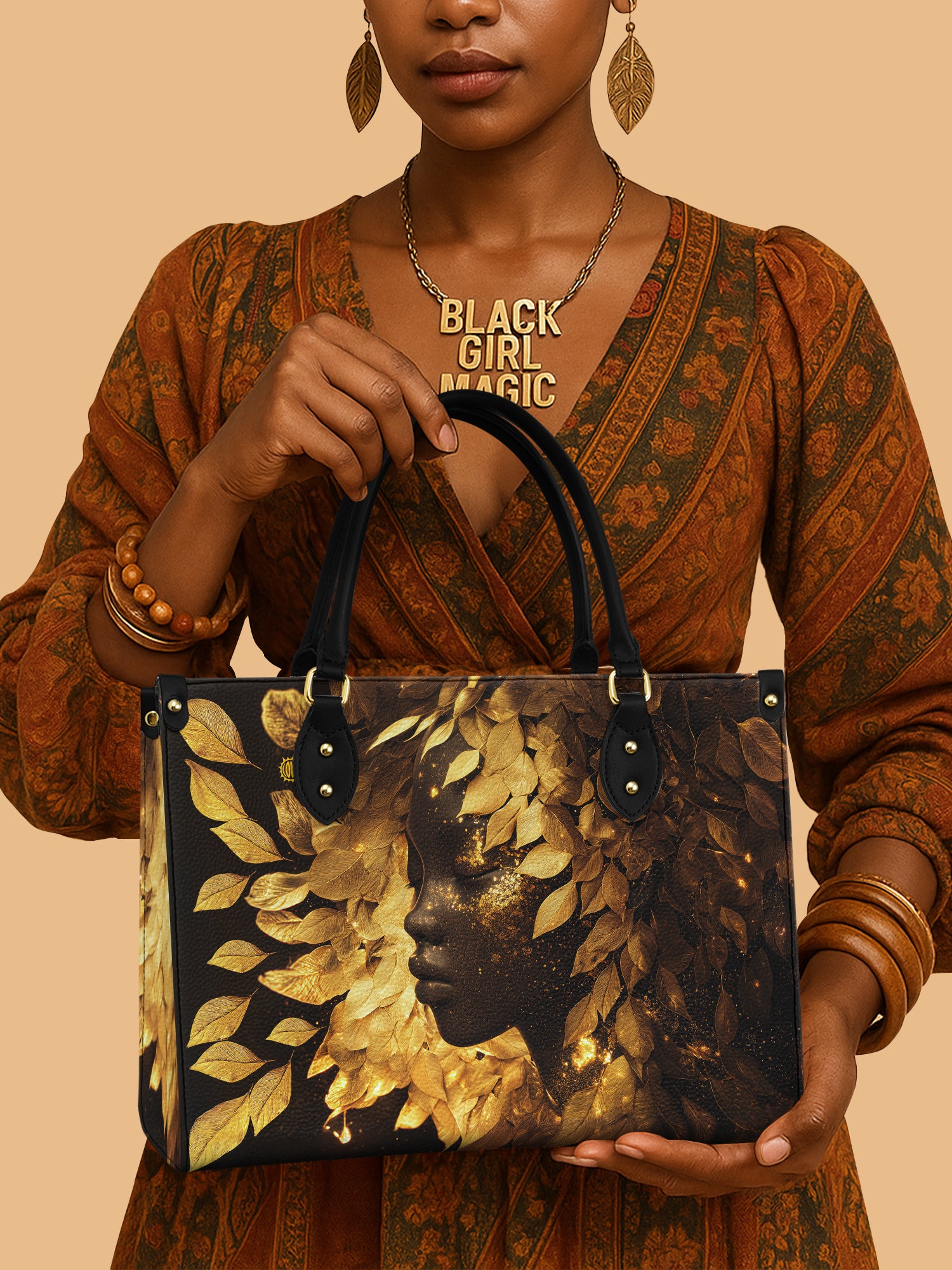 Black Women Leather Handbag Best African American Presents For Color Women