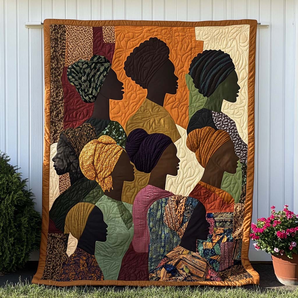 Black Women Quilted Blanket Best Throw Blanket Best African American Gifts
