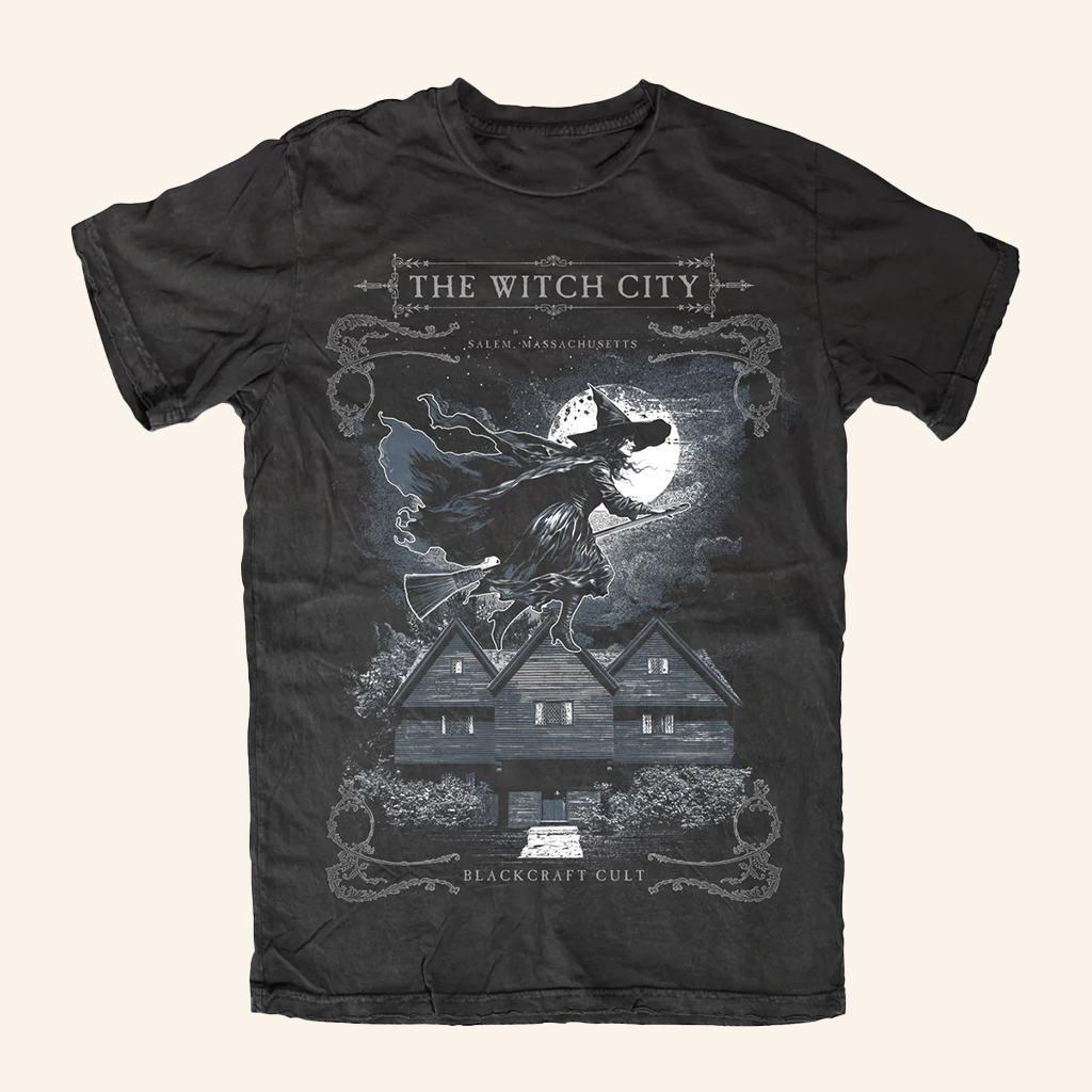 Blackcraft Cult Merch The Witch City Salem T-Shirt Cool Gifts For Brothers