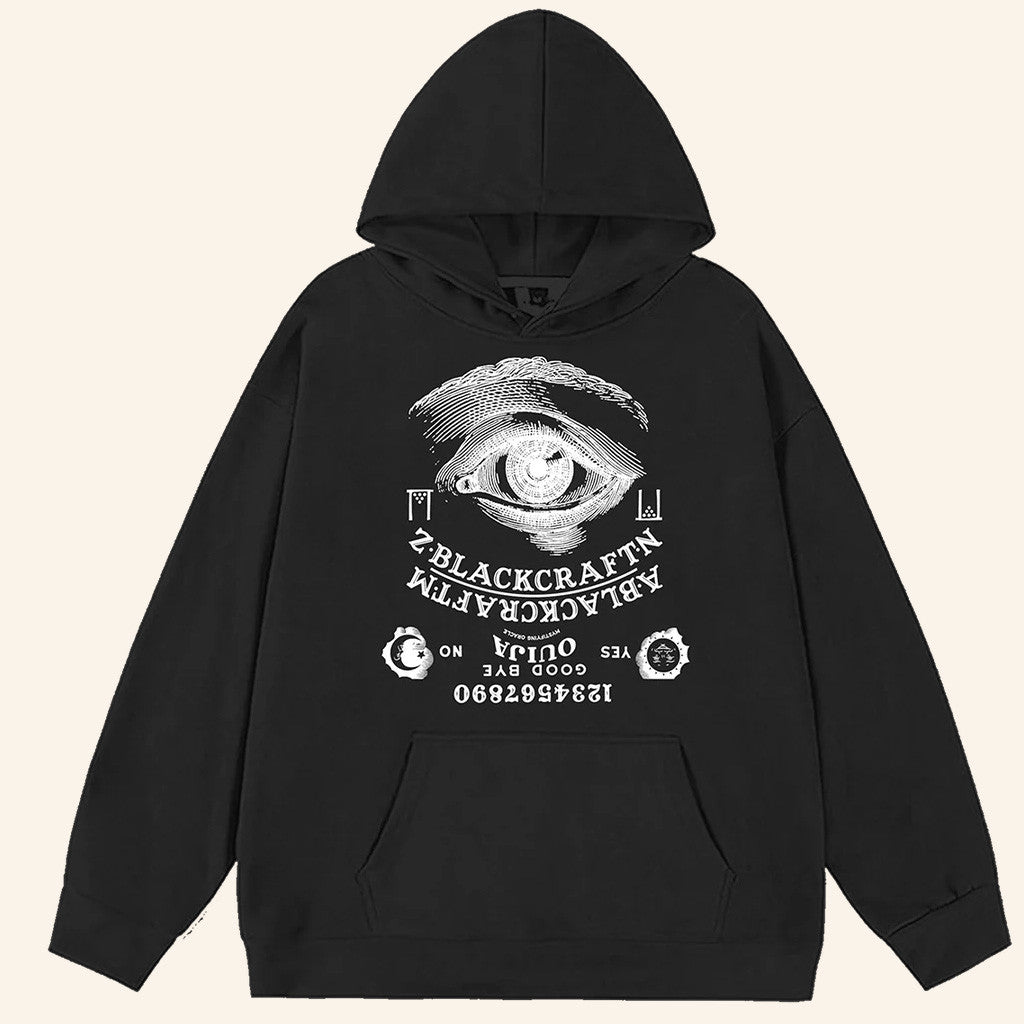 Blackcraft Cult Merch Women's Ouija Eye Hoodie Gifts For Dad Blackcraft Cult Merch Women's Ouija Eye Hoodie Gifts For Dad