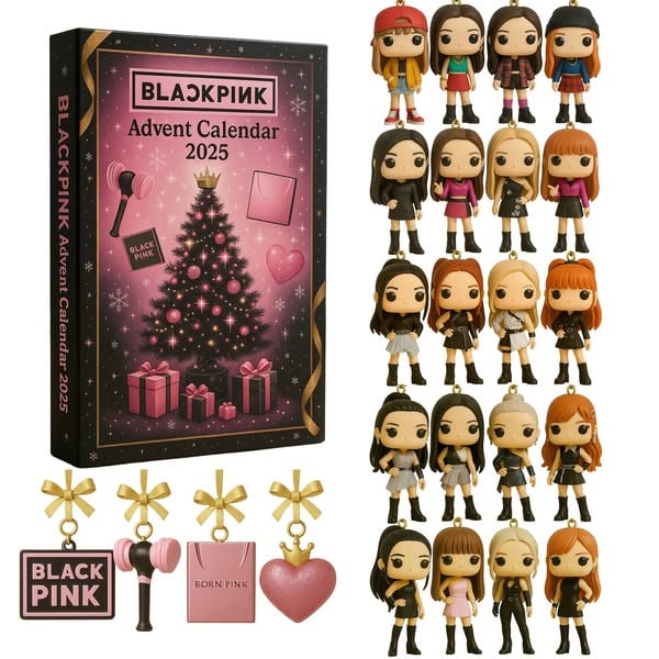 Blackpink 2025 Advent Calendar Cool Advent Calendar Blackpink Fan Christmas Gifts