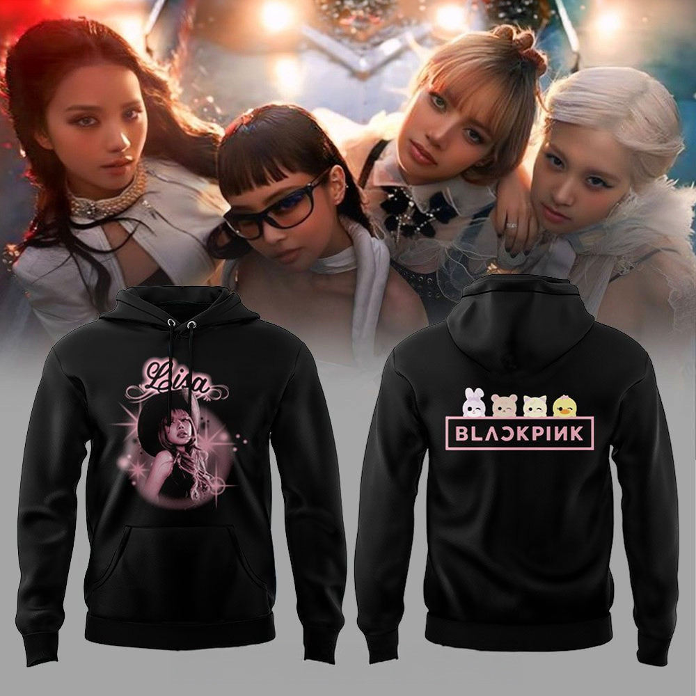 Blackpink Jump Pop Up Collection Hoodie Lisa Blackpink Merch Gifts For Fans