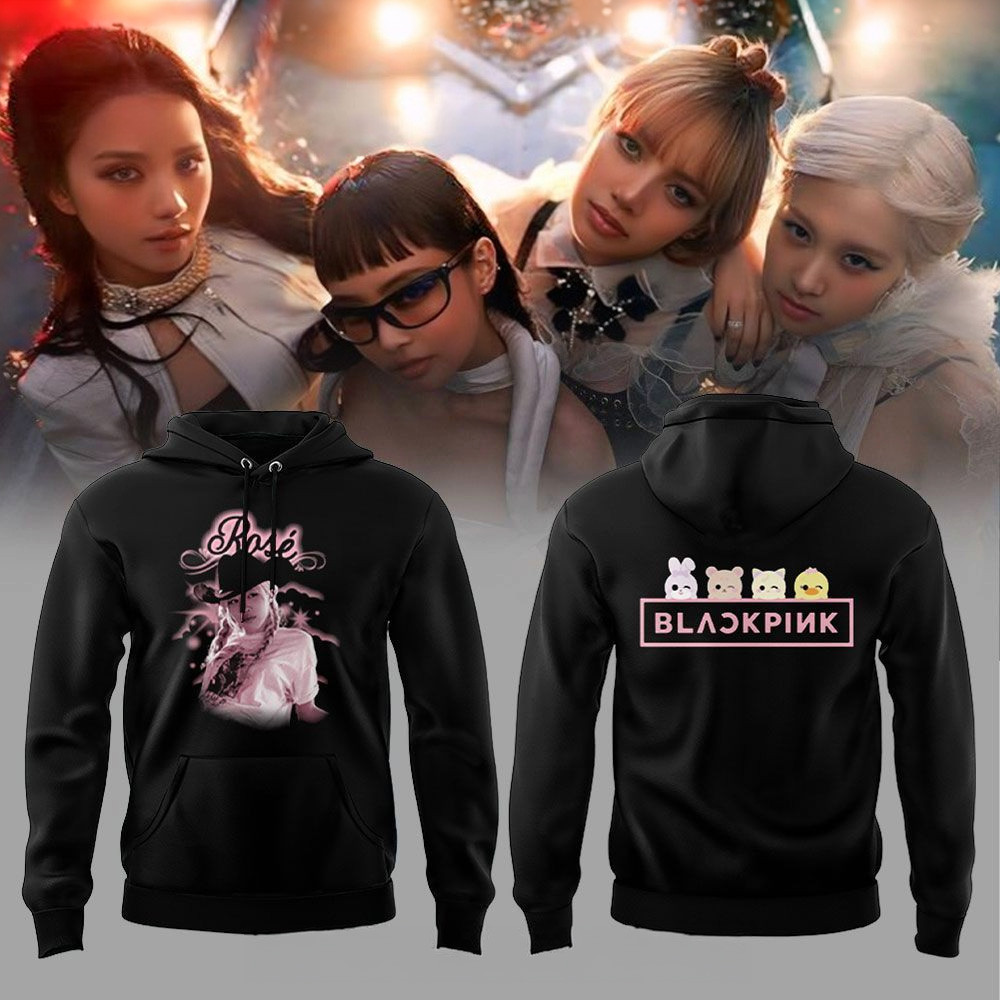 Blackpink Jump Pop Up Collection Hoodie Rose Blackpink Merch Gifts For Fans